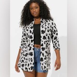 Disney Minnie Mouse Super Soft Ruched Open Cardigan